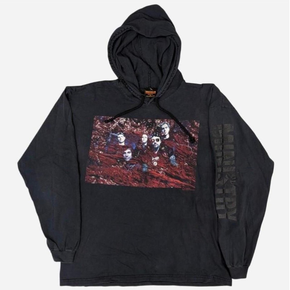 Black Ministry band long sleeve shirt  Vintage 1992-93